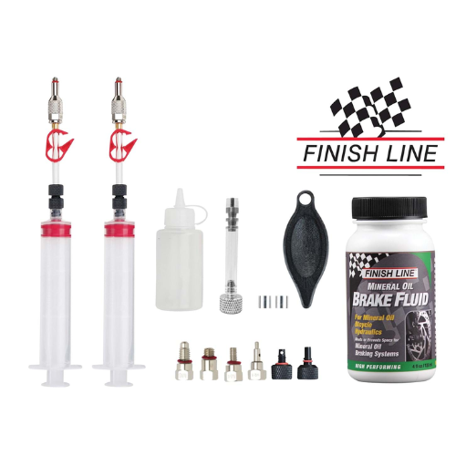 Jagwire Pro Bleedkit Mineral til Shimano, Magura, Tektro & TRP inkl. Finish Line