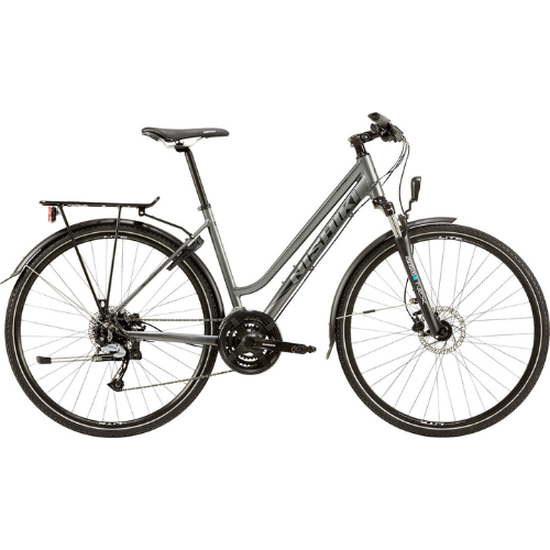 Nishiki XC Five Dame 19in 24g Shimano Acera hydr. disc grå