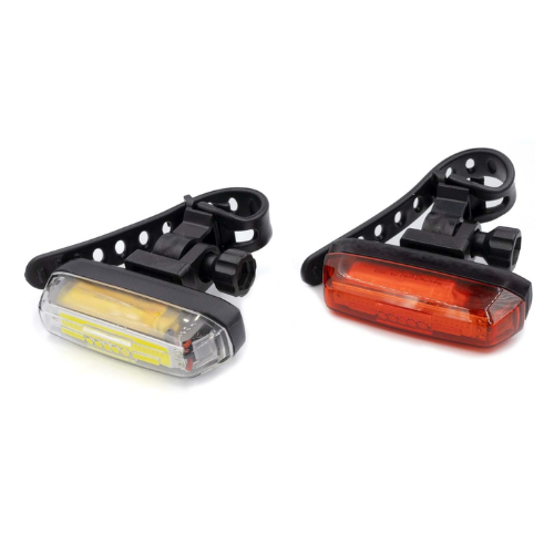 Bike Attitude Ground lyktaset 1 COB 100/40 Lumen usb opl.