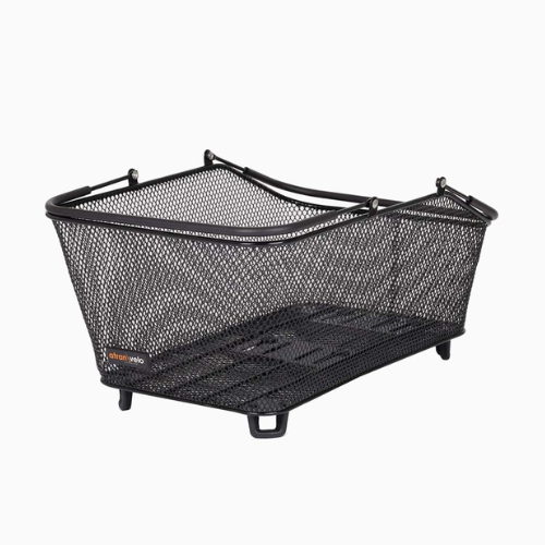 AtranVelo Daily L kurv AVS stål 49x23x32cm sort 25l 10kg