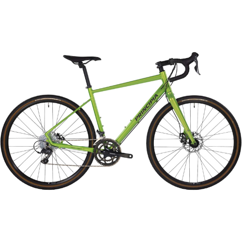 Principia Gravel 10 Unisex 16g Shimano Claris mek. disc blank grøn