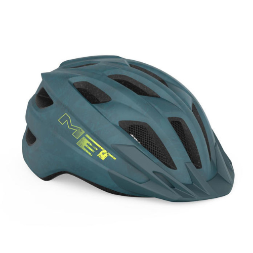 MET Helmet Crackerjack Petrol/Matt Unisize (52-57 cm)
