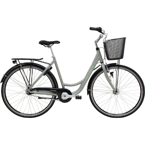 Raleigh Shopping Society 7g Shimano Nexus fodbr. mat sølv grøn