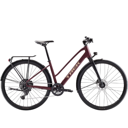 Trek FX Sport AL Equipped Midstep, Cobra Blood /Sedona Red Splatter