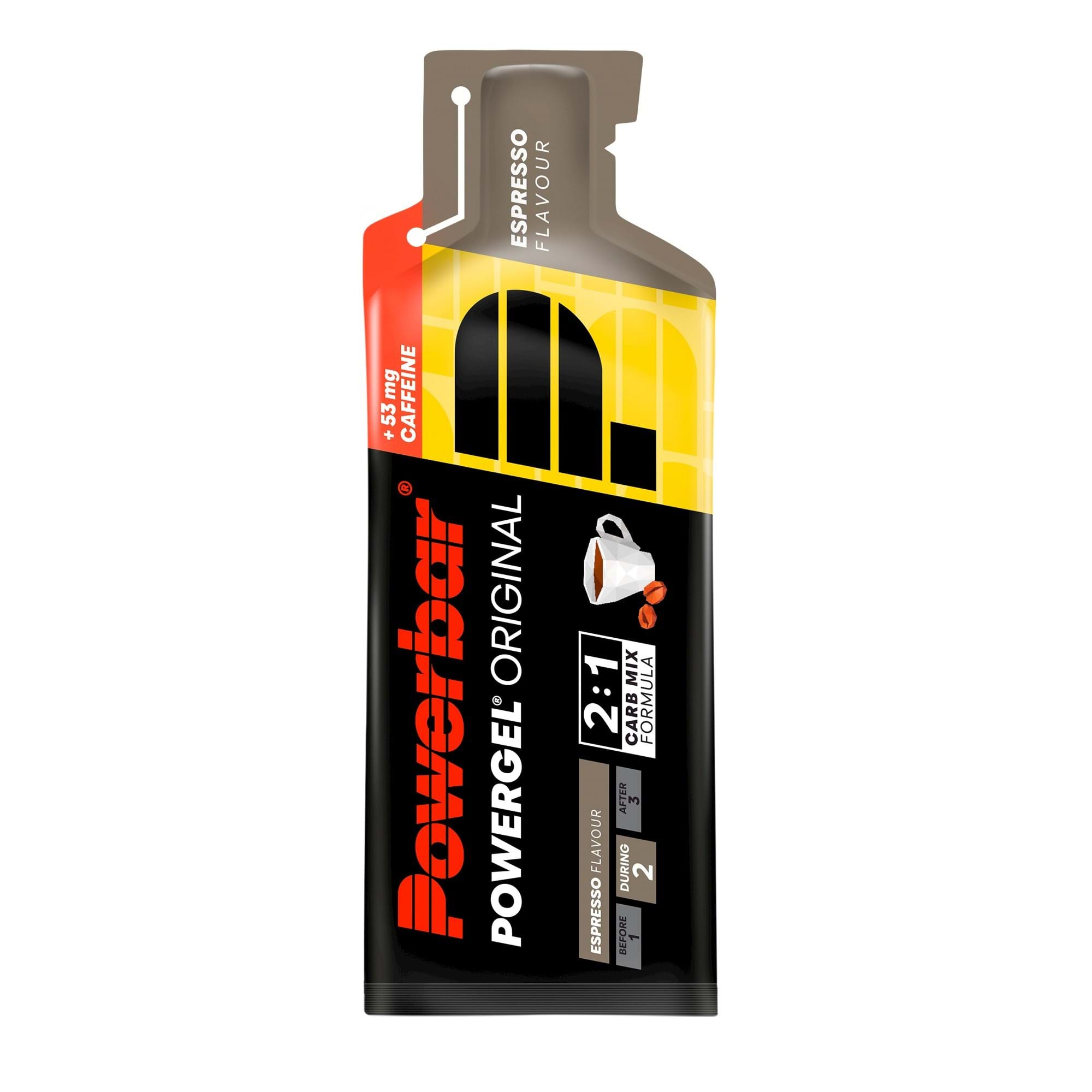 Powerbar PowerGel espresso 53mg koffein