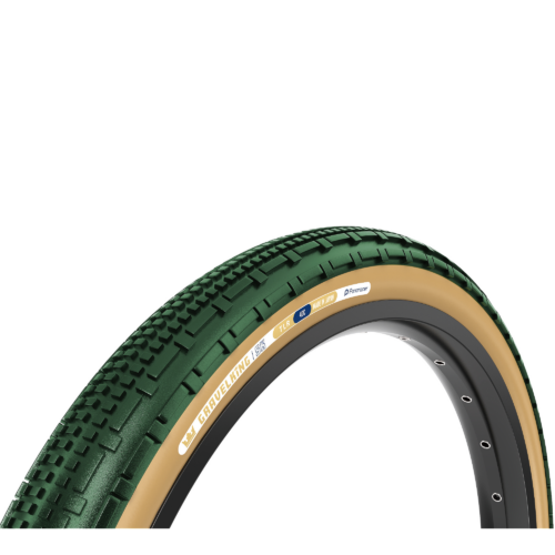 Panaracer GravelKing SK foldedæk 700x45 560g racing green/brun