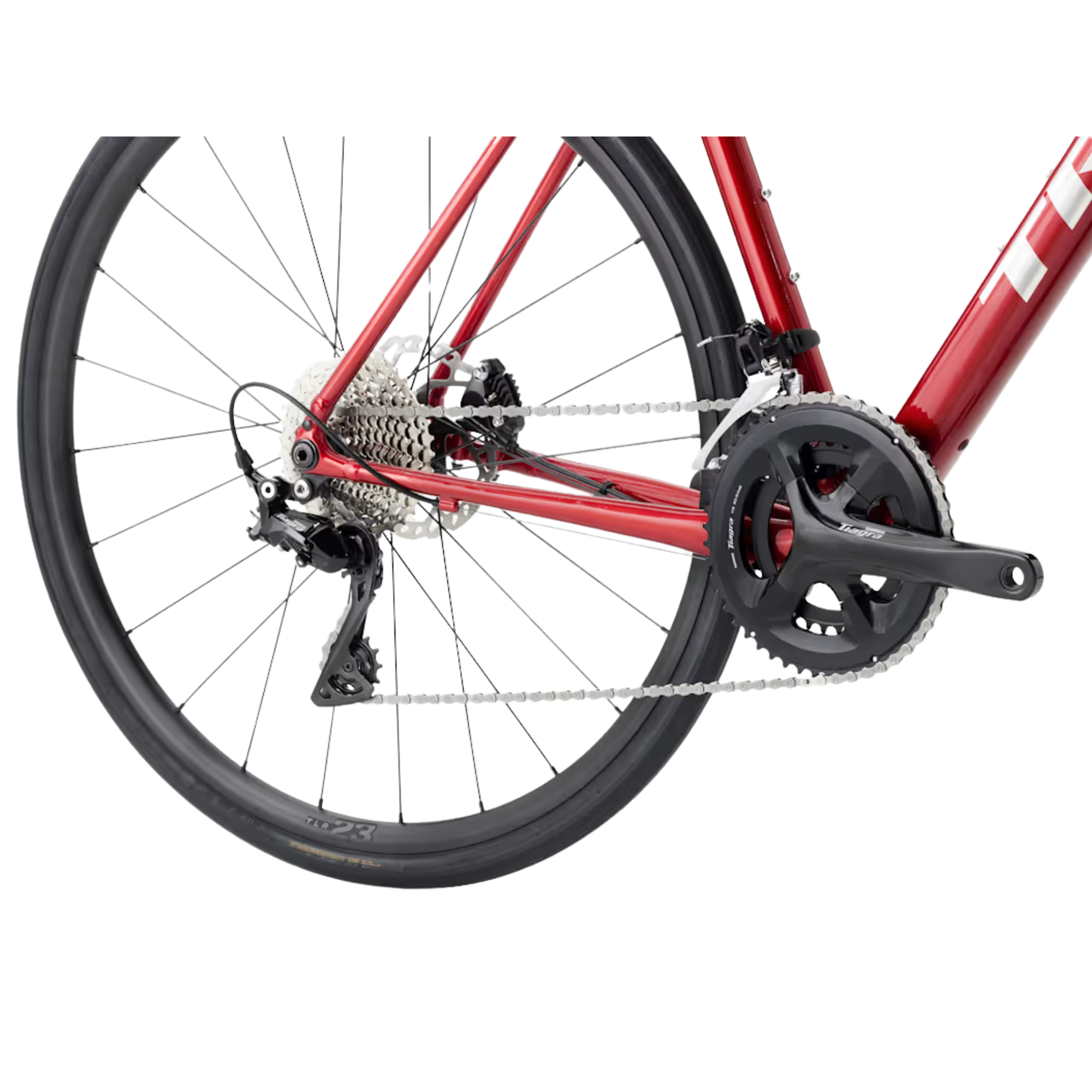 Domane AL 4 Gen 4 - Trek - Shimano Tiagra R4020 11 gear * 2 (Fury Red) - Image 3