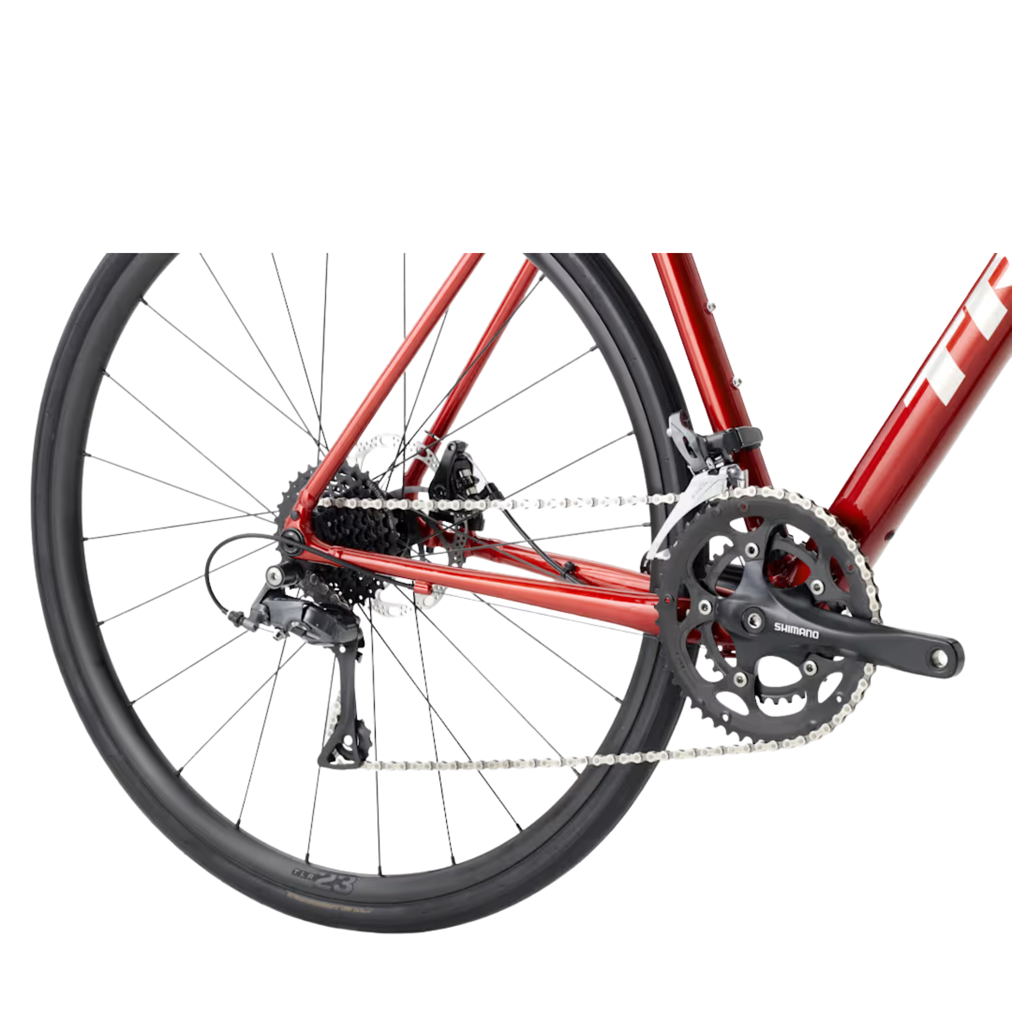 Domane AL 2 Gen 4 Trek - Shimano Claris ST-R2000, 8 gear * 2 (Fury Red) - Image 2