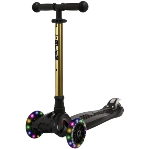 i-Glide 3 Wheel Kids Scooter (Black)