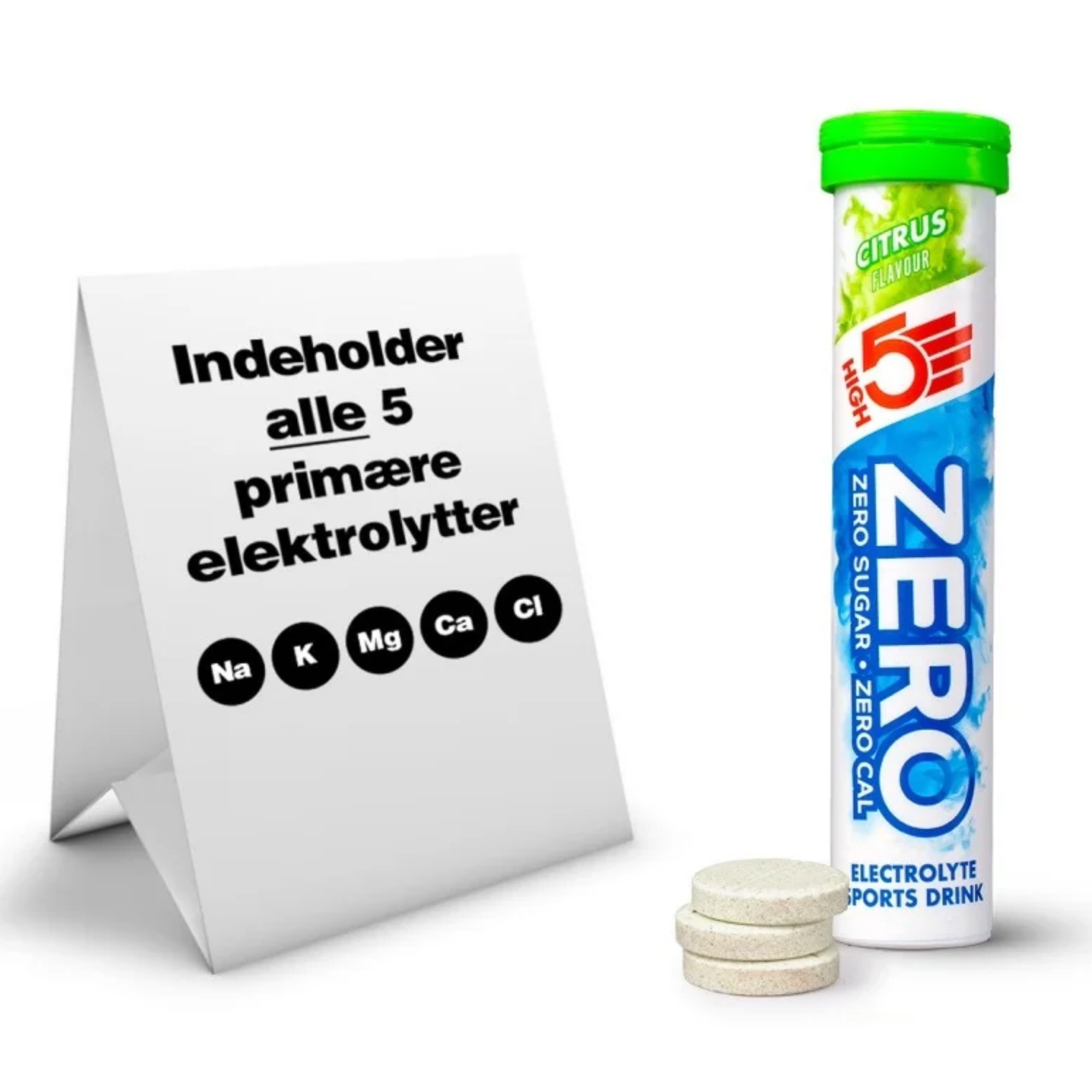 High5 Zero elektrolyt tabletter, citrus,